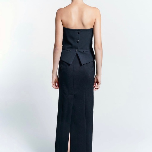 Zara Asymmetric Bustier Limited Edition - Picture 6 of 8